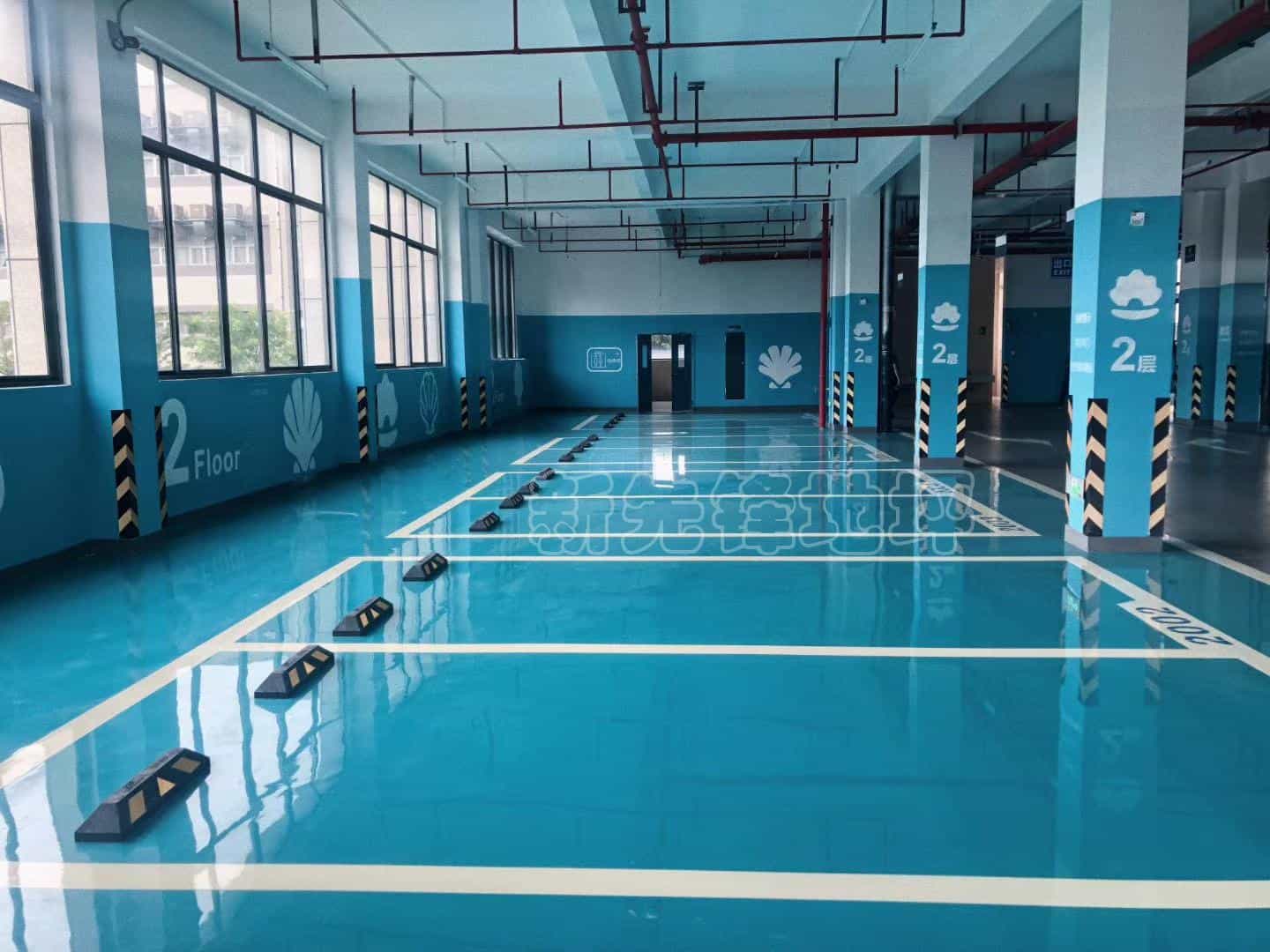 環(huán)氧車(chē)庫(kù)地坪4